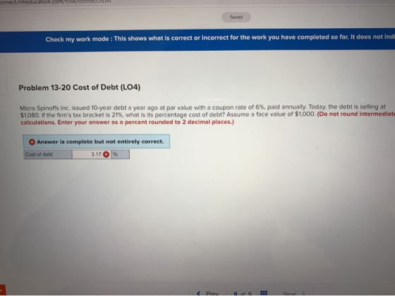 necmeuldLIILLUMIWLUMCLLIT Saved Check my work mode: This shows what is correct or incorrect for the work you have completed s