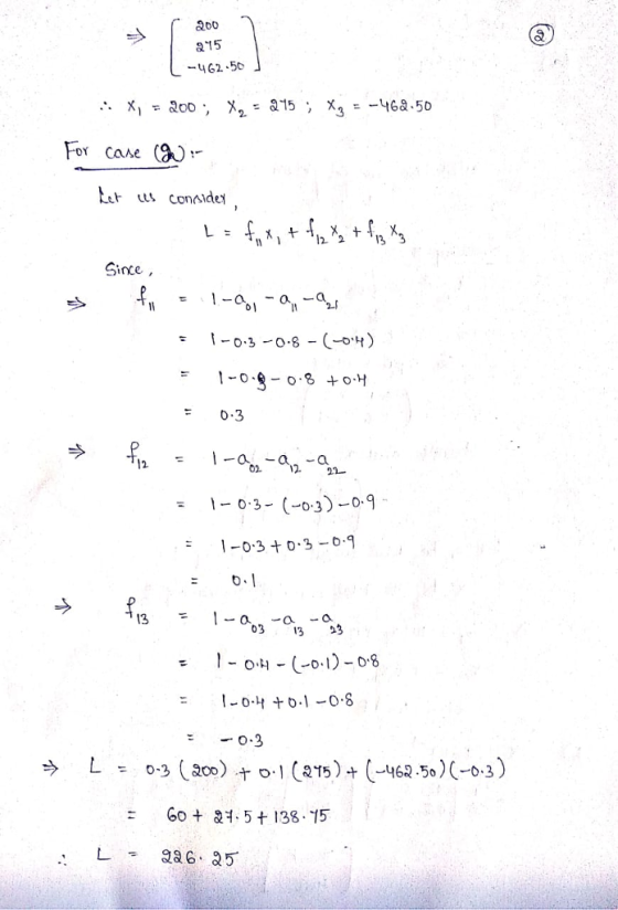 aoo 462-5o For case (aJ econsidet Since 이 F.3 - 1-0-a-a 02 2 - 1-03 (-o-3) 1-0.3十0.3-0.9 13 03 1323 - 1-0.8 Go&5138.15