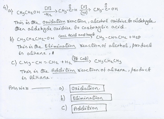 Alay (HgCH2OH [ 1 y Chyn & Co ty Hg & -oh H3 CH2CH2-OH This is the onedlation reaction, alcohol onedise to aldehyde, then ald