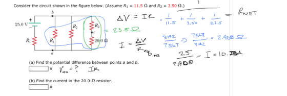 Consider the circuit shown in the figure below.(As