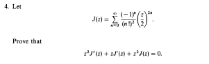 4. Let J() (n2 Prove that