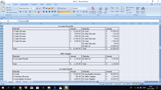 Book1 - Microsoft Excel - X Home Insert Page Layout Formulas Data Review View Cut Copy - - General 1 Wrap Text Merge & Center