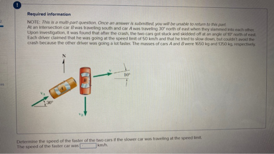 Required information NOTE: This is a multi-part question. Once an answer is submitted, you will be unable to return to this p