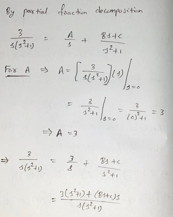 By partial fraction decomposition 3 A. Bitc + 3(32+1) 1 12+1 For A > A= alain). 13=0 11 3 2 set 3 = 3 (0)²41 >> A =] 3 + mln