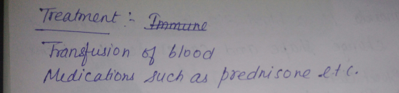 reatment Imund -Transl)usion 6も blood Midicahos fuch as prednisone etc