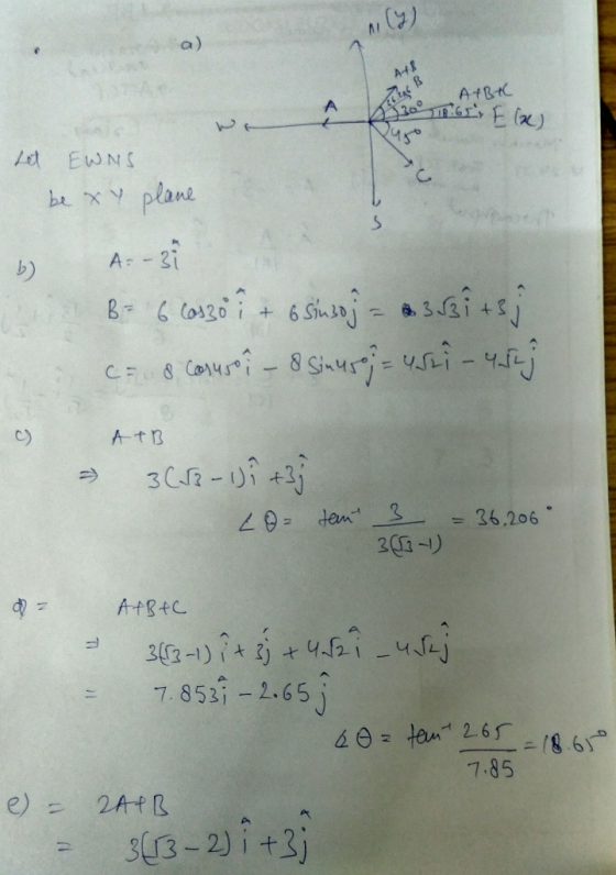 MO) a) AtBtC 서 EWNS C. b xy plane b) A--3İ C) ATB 7.853i-2.65) 7.85 3L3-2) i+3)