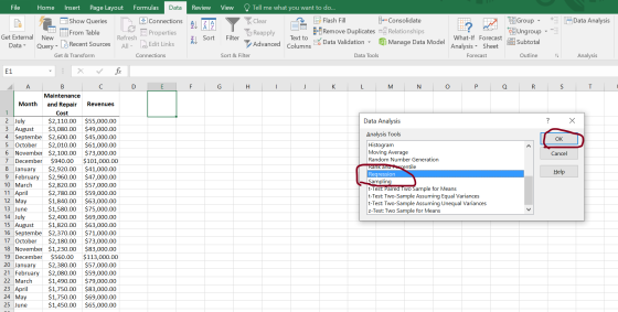 FEE * Clear E Data Analysis ED Group Ungroup -- Subtotal Outline TV Analysis R S T OK File Home Insert Page Layout Formulas D