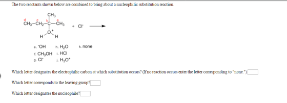 The two reactants shown below are combined to brin