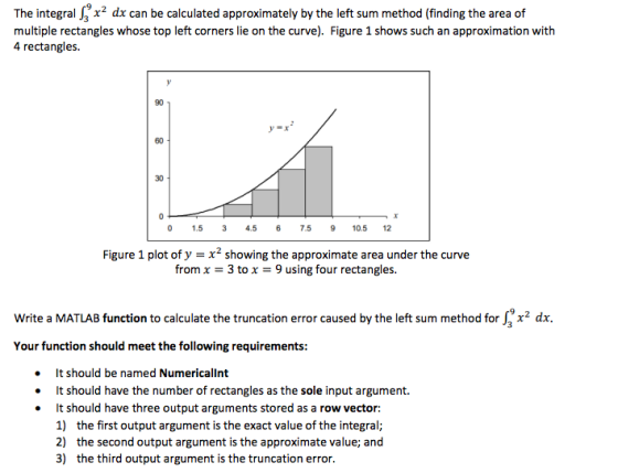 The integral integral_3^9 x^2 dx can be calculated
