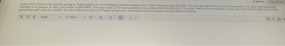 Spo Later this month you will be going to Tokyo Japan to visit Shinjuku, Robot Restaurant, Toyko Skytree, and the Diet. You g