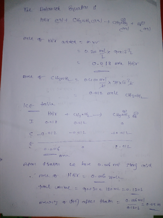 The Balanced Equator is HBT au + Cheruth car) as Chain of Bo mele of HBT added a mar = 0. 200 rotx quxlol 0.018 mole HB mole