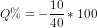 0% =-* 100