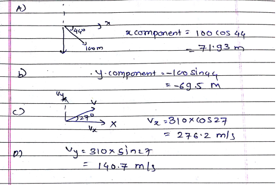 ト) 44* component 1ooCos&t У.component.-LeoSIn44 CO Av ㄣㄨ 3 276 2 m/ 2)
