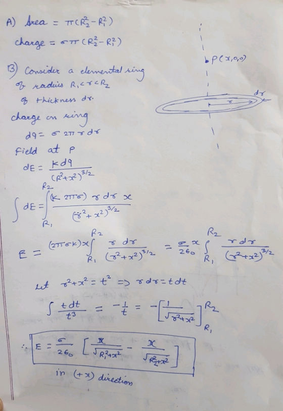 cange on Aing Field at P (k.rmar) γ。イ /2 R2 七dt