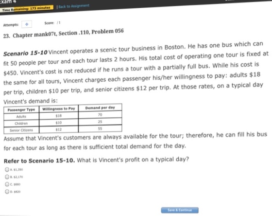 Vincent operates a scenic tour business in Boston.
