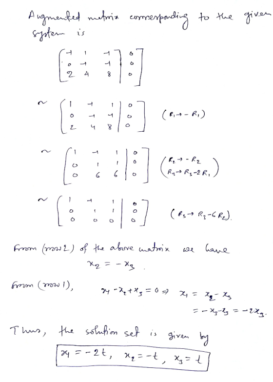 Augmented metria system is conresponding to the given lot to 1 2 4 8 ? li + lo 4-R) ITS L ? lo i lo / RJ - R2 R₂ R₃ -2R, ? by