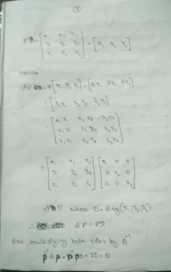 مي 50 N 2, 3 consider APB A , & x] - [AX, AX Ars] -Tax. 2,3] (2,2 222 2²3) o ů s o 2 N where SPD where Da diag (2,3,7) 03 ApP