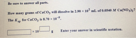 Chem 2 solubility question. Please explain how you