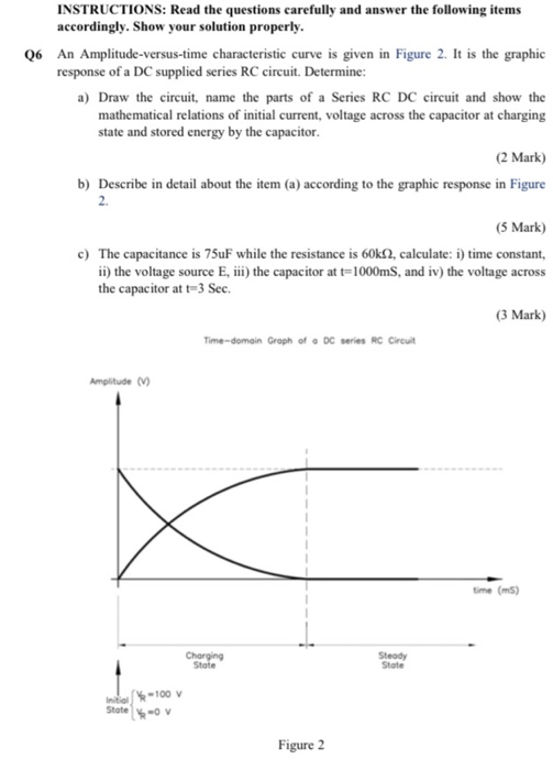INSTRUCTIONS: Read the questions carefully and answer the following items accordingly. Show your solution properly. Q6 An Amp