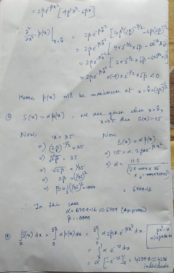- apap -pep , - י2ש [2xgh- 2pe xCA)x22 0 Hence P(a) m be maimum na p2 S()pa) hen 2 Ne ane 235Phen ScaDs Nov Nows 11s=a.2 pre-