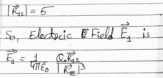TR2 = 5 5 , Electonic Field Es is Es the Q. Riz Son un&o I Raz?