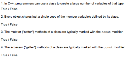 In C++, programmers can use a class to create a la