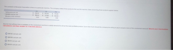 The contratton Corporation The HS calculations and to decimal places) O 0132 O $450 count O co O 500 coupe