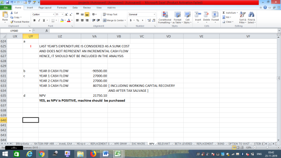 projects (Autosaved) (Autosaved) (Autosaved) - Microsoft Excel (Product Activation Failed) Data Review View Add-Ins File Home