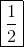 \boxed{\frac{1}{2}}