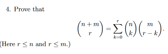 4. Prove that SNS Here r < n and r < m.