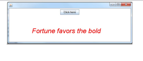 Click here Fortune favors the bold