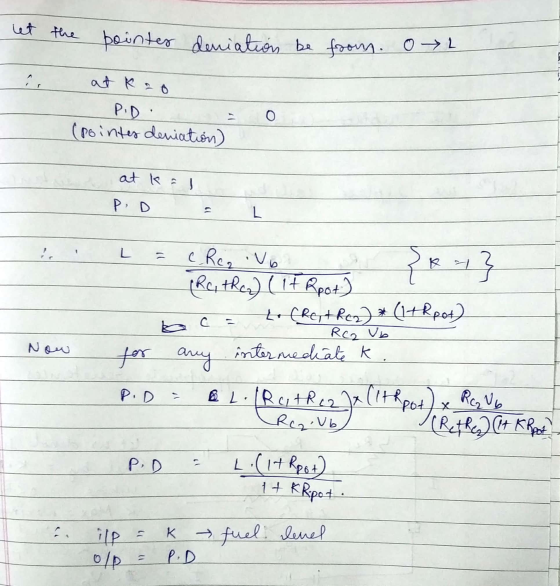 let the binter deniation be from. O at kao P.D. (pointes deviation) at ko L = c Rc, V6 RC, ther) (it Root) { 873 c = to (Reth