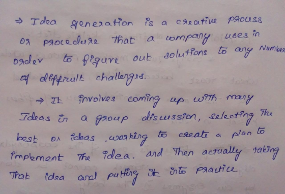 Tolea &eneration % a eaeative Paouss uses in wmpany O3 paOCRdleu Re that a to 0adev gR Ont dolutions to any Numbes of dleppre