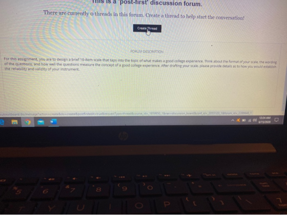 is a post-first discussion forum. There are currently o threads in this forum. Create a thread to help start the conversatio