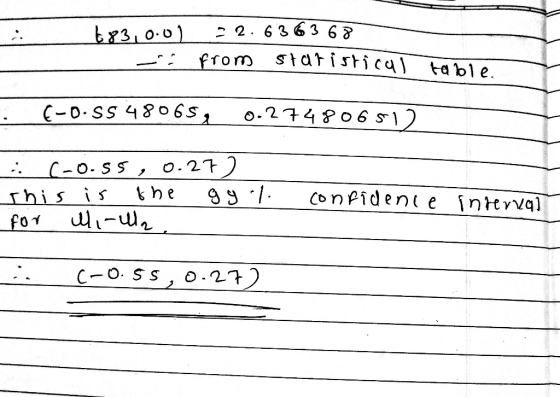 -- from statistical table C-0.SS 48o6s1 o.214o6 S12