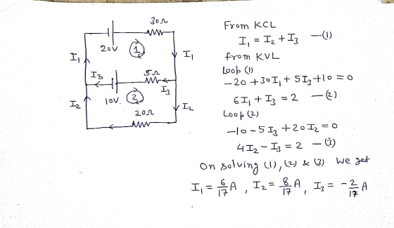From KCL from KVL 2. 20几 Loo (2)