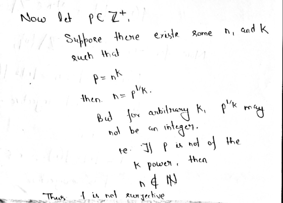 Now let PE Zt, Suppore there existe Some n, and k such that El p=nk plk. then. n= may not be an But for arbitrary ki přk inte