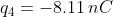q_4=-8.11,nC