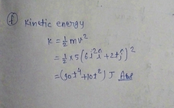 (E) Kinetic ene gy 二( 10