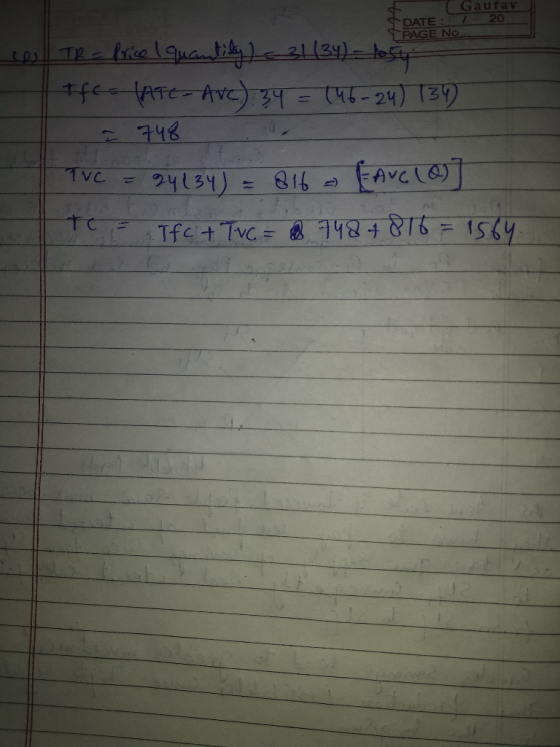 Gaurav DATE:/ PAGE No 20 2 -24) 13 343 tて