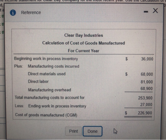 10 HUVITIC SLAGTIGE VIVICA wuy V T IUI U MOSLICEU Cal. USC We calculduul UI ta * Reference 36,000 Clear Bay Industries Calcul