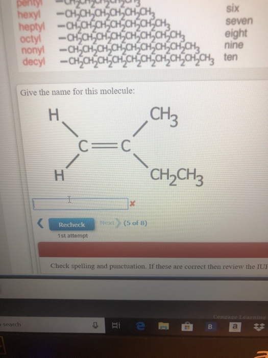 pentynuus hexyl -CH. CH CHCHCH.CH six hepty -CH CHCHSCHSCHSCH.CH seven octyi - CHÁCH CHSCHICHÝCH CH.CH eight nony - сносносна