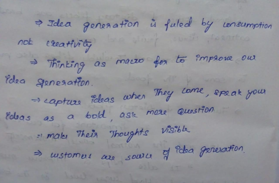 feuled by Lonsumption Tdea genea atton rtrco not teatvrty Thinking Pdea genesatton Ler to impaove our as Lome, &peak o 3aptuz