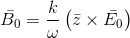 Bo = (3 x Ēo)