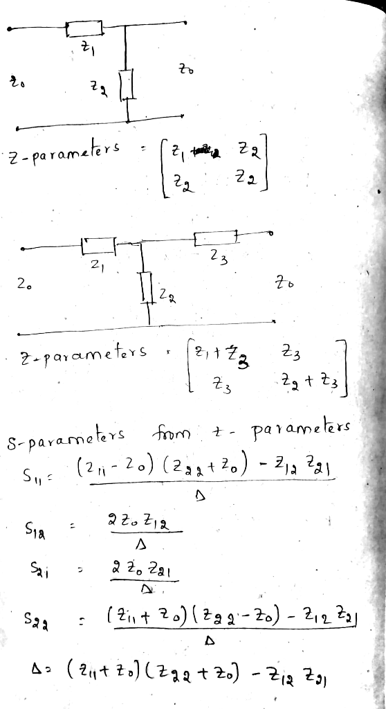 zo Za 2-parameters 2g 22 21 2. Zo [21tZz Zz 1997 Site Z₃ 2-parameters Zg + Z3 s-parameters from Siva (2,-20) (232+ 2o) - Zja