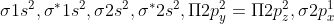 \sigma 1s^{2}, \sigma ^{\ast } 1s^{2}, \sigma 2s^{2}, \sigma ^{\ast } 2s^{2}, \Pi 2p_{y}^{2} = \Pi 2p_{z}^{2}, \sigma 2p_{x}^{1}