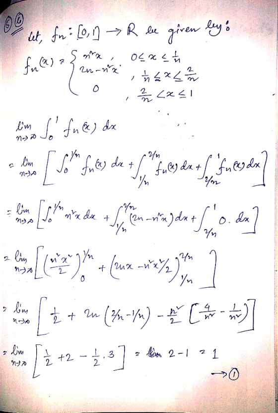 lit, fn = [0, 1] ->R be given leys s mra, os x ct 2n-mix, in exch in Lx51 Im ľ fn @ dx Mayo Jo fue) dx a lim r pyn nga , v