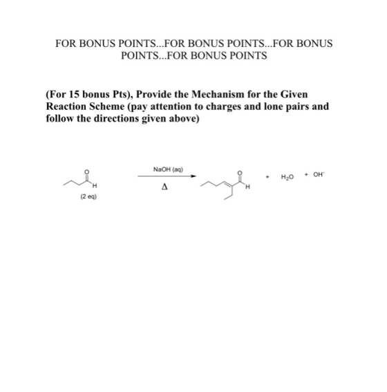 FOR BONUS POINTS...FOR BONUS POINTS...FOR BONUS POINTS...FOR BONUS POINTS (For 15 bonus Pts), Provide the Mechanism for the G