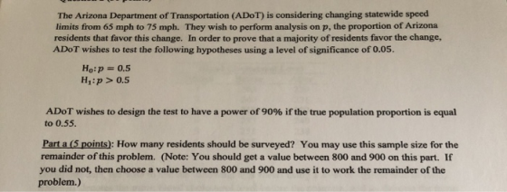 The Arizona Department of Transportation (ADOT) is considering changing statewide speed limits from 65 mph to 75 mph. They wi