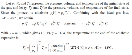 Let p, V, and T, represent the pressure, volume, and temperature of the initial state of the gas, and let p, V, and T be the